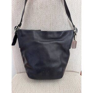 VTG Coach Legacy Soho Black Leather 9186 Bucket Shoulder Bag